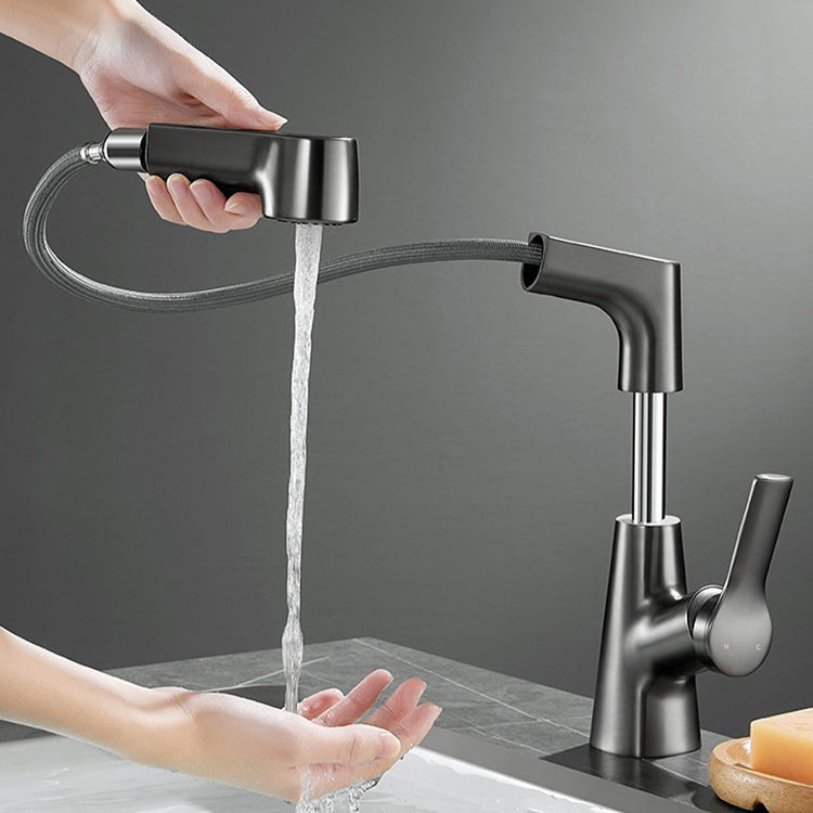 Tesrin MF004 Silent Pull-out Hose Design Basin Faucet