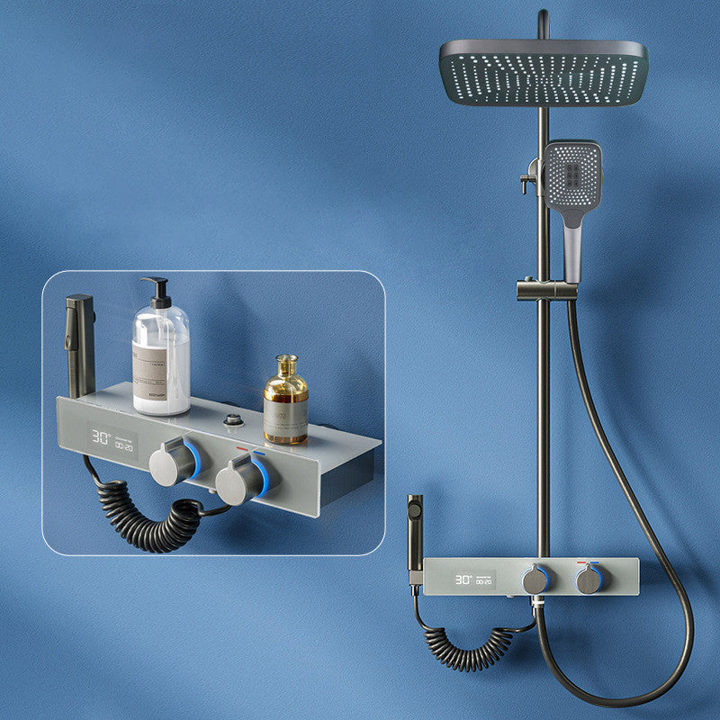 Tesrin TS-107 Tesrin High-End Shower System with Air-Infused Water Flow