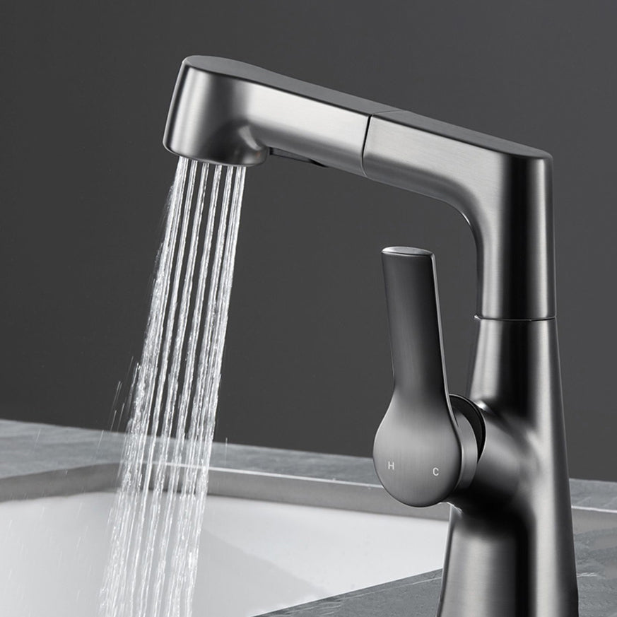 Tesrin MF004 Silent Pull-out Hose Design Basin Faucet