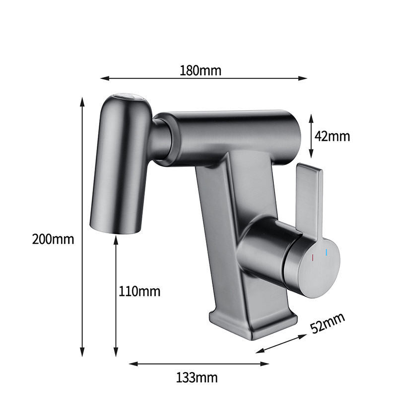 Tesrin MF001 Fine Filtration Ceramic Valve Basin Faucet