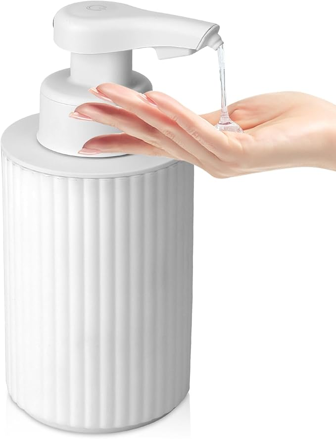 Tesrin PET Classic vertical stripe design Automatic Soap Dispenser