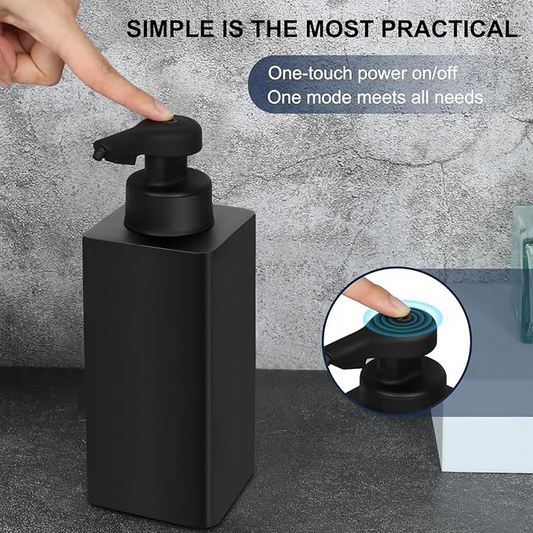 Tesrin Resin 	Square automatic soap dispenser