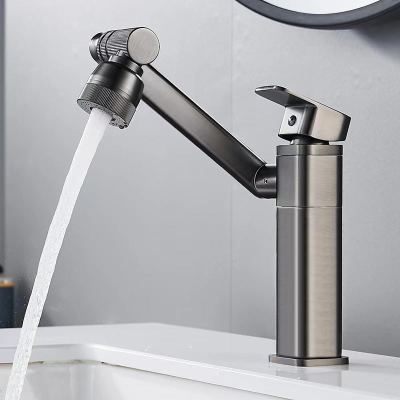 Tesrin MF003 Fashionable and Simple Cold and Hot Rotation Basin Faucet