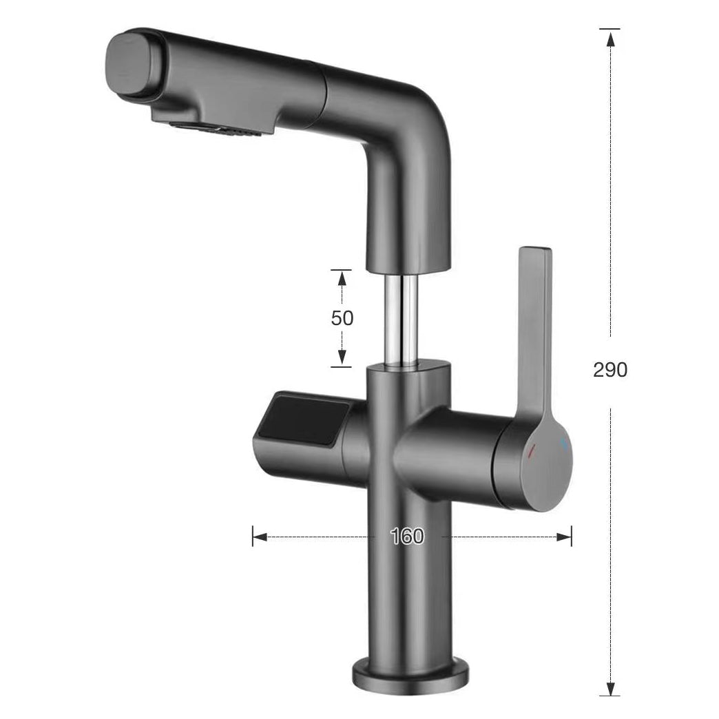 Tesrin MF101 High-Tech Design Intelligent Digital Display Faucet