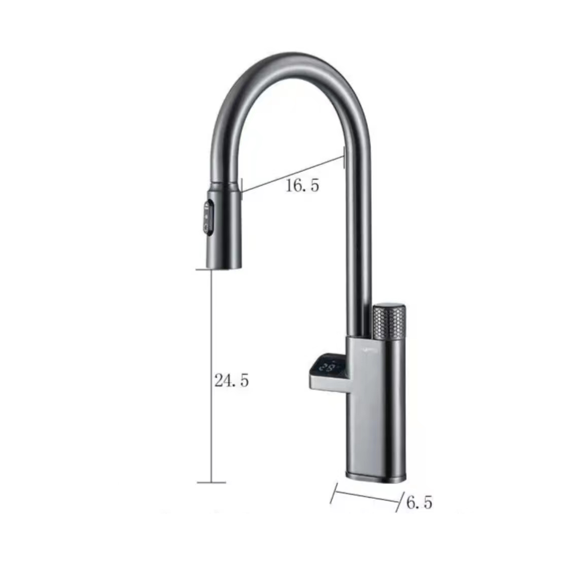 Tesrin F202 Water-saving and Pull-out Kitchen Faucet