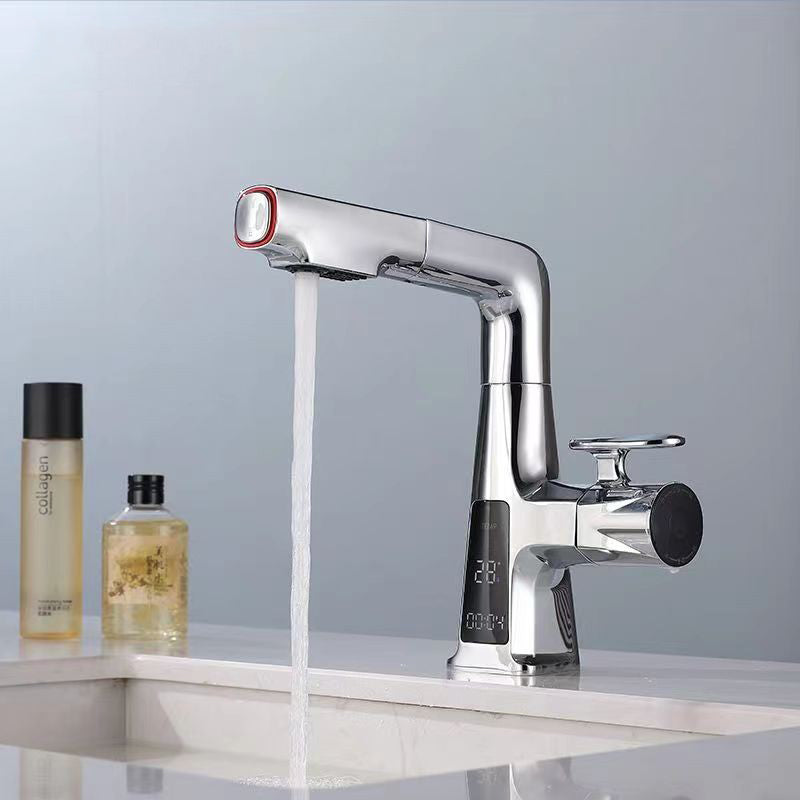 Tesrin MF102-1 Automatic Reset Basin Faucet