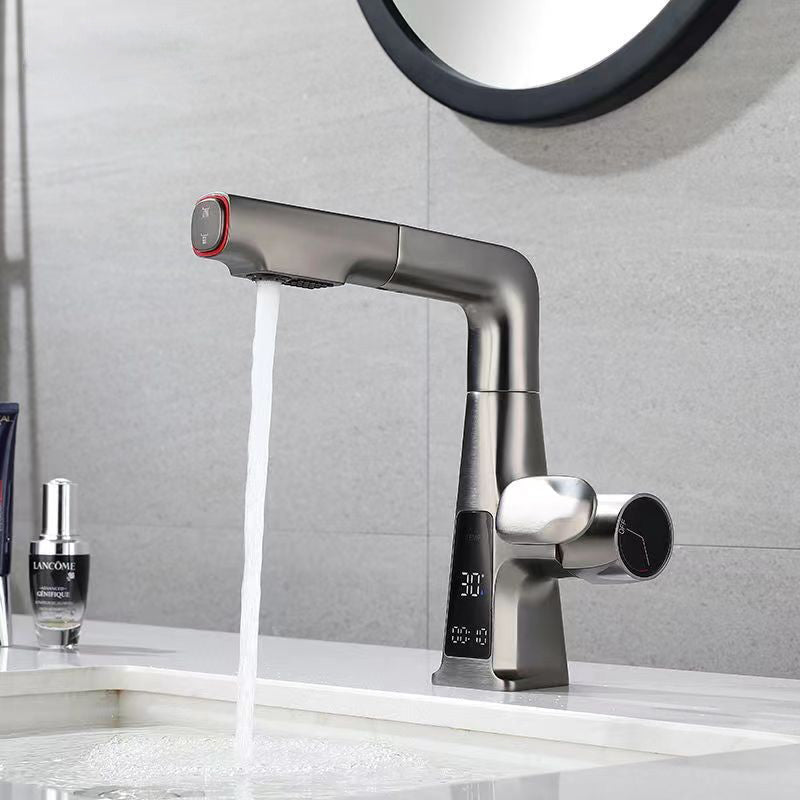 Tesrin MF102-1 Automatic Reset Basin Faucet