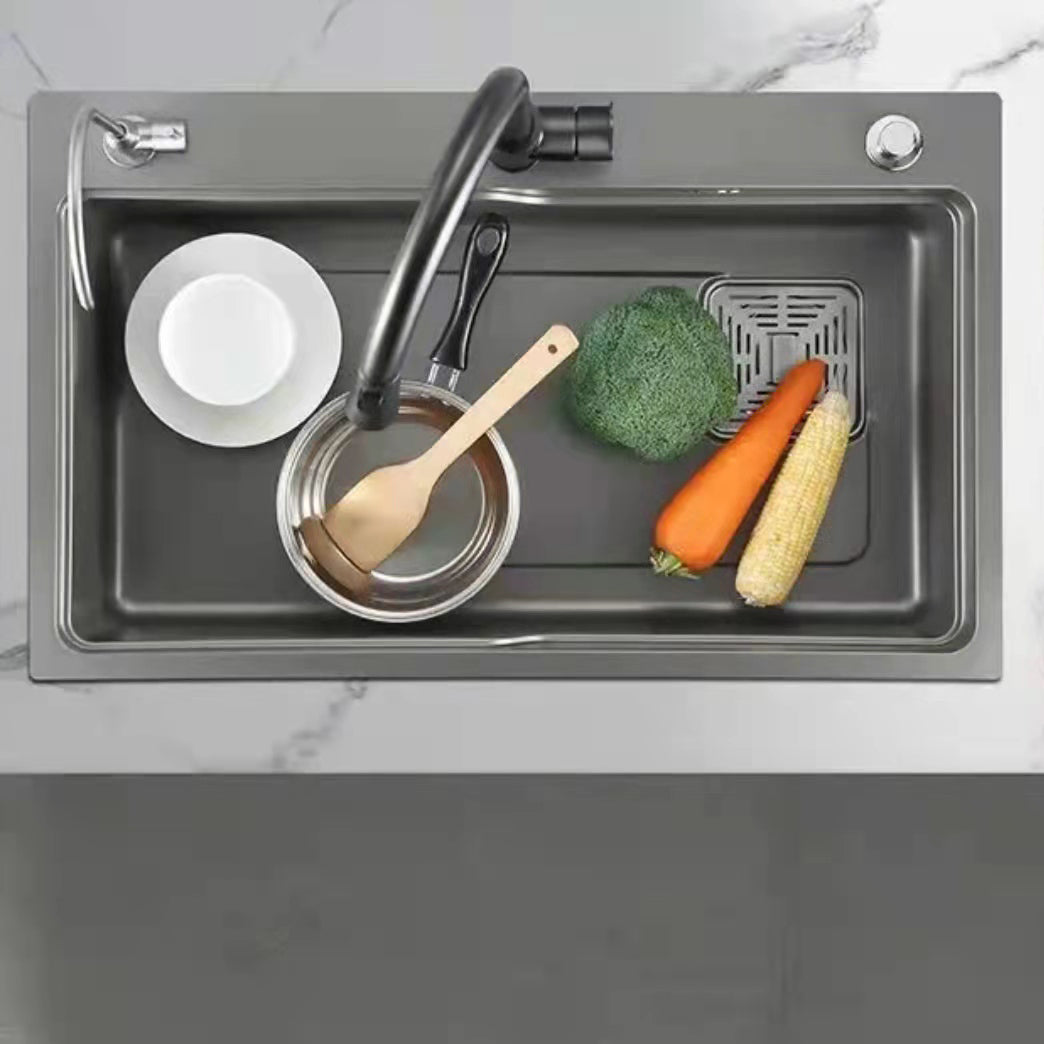 Tesrin YN-K001 Handmade Stainless Steel Kitchen Sink