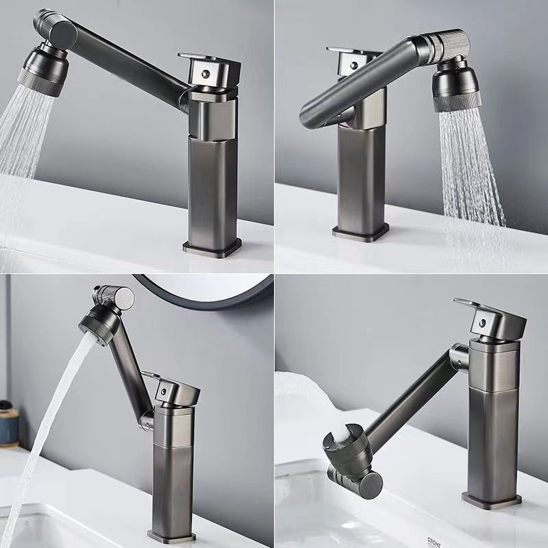 Tesrin MF003 Fashionable and Simple Cold and Hot Rotation Basin Faucet