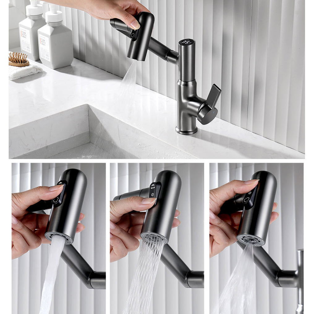 Tesrin M-T103-1 One-key Switching Multi-functional Basin Faucet