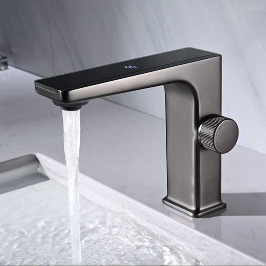 Tesrin M-T201 Basin Faucet with LED Temperature Sensor Screen